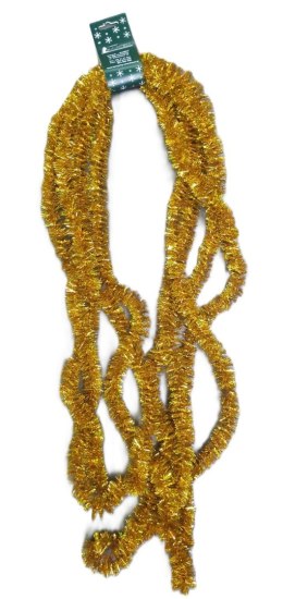 Łańcuch choinkowy ZŁOTY fi-25 6 metrów