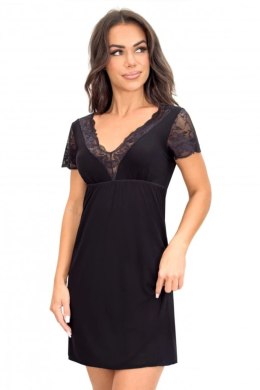 Koszulka nocna Koszula Nocna Model Sonia Black - Donna