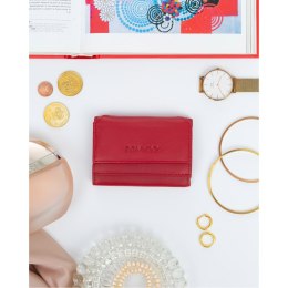 Portfel damski skórzany R-18-LFN Red