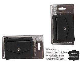 Skórzane etui na klucze KC-01-PDM Black