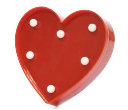 Lampka serce led 16 x 16 cm