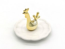 Talerz ceram z kurczakiem wym. 11,6x9,6cm