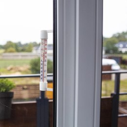 Termometr zewnętrzny biały (-60°C do +50°C) 23cm 020502
