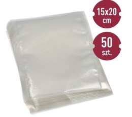 Worki moletowane do zgrzewarki próżniowej 15x20 cm 50szt. | 320632