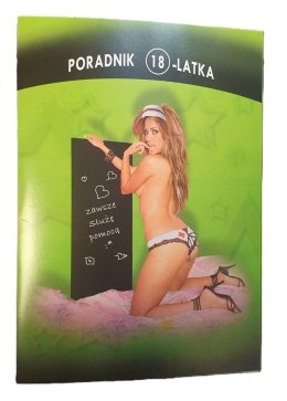 Karnet + koperta duży A4 Poradnik 18-nastolatka