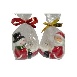 Bałwan mikołaj ceramiczny led | TG59394