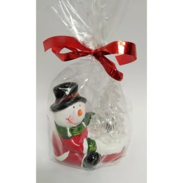 Bałwan mikołaj ceramiczny led | TG59394