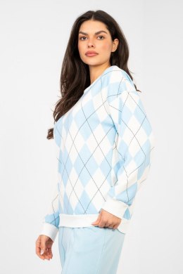 Bluza Damska Model MI-BL-4003.65 Light Blue - Italy Moda