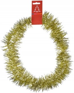 Łańcuch choinkowy . SREBRNY z końcówką złotą fi-25 6m