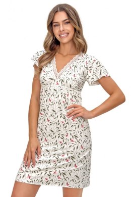 Koszulka nocna Koszula Nocna Model Melisa Ecru - Donna