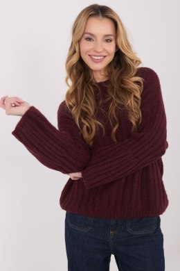 Sweter Damski Model MI-SW-1215.97 Bordo - Italy Moda